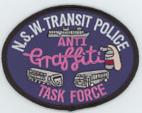 FOREIGN,AUSTRALIA,NEW SOUTH WALES TRANSIT POLICE GRAFFITI TASK FORCE 2